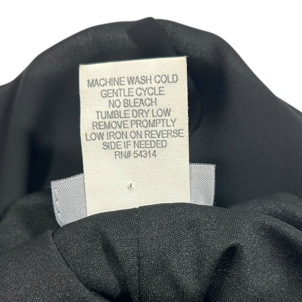B Smart Slip Dress Cowl Neck Spaghetti Strap Midi Lined Black Sz 7 8 Chiffon - Picture 7 of 7
